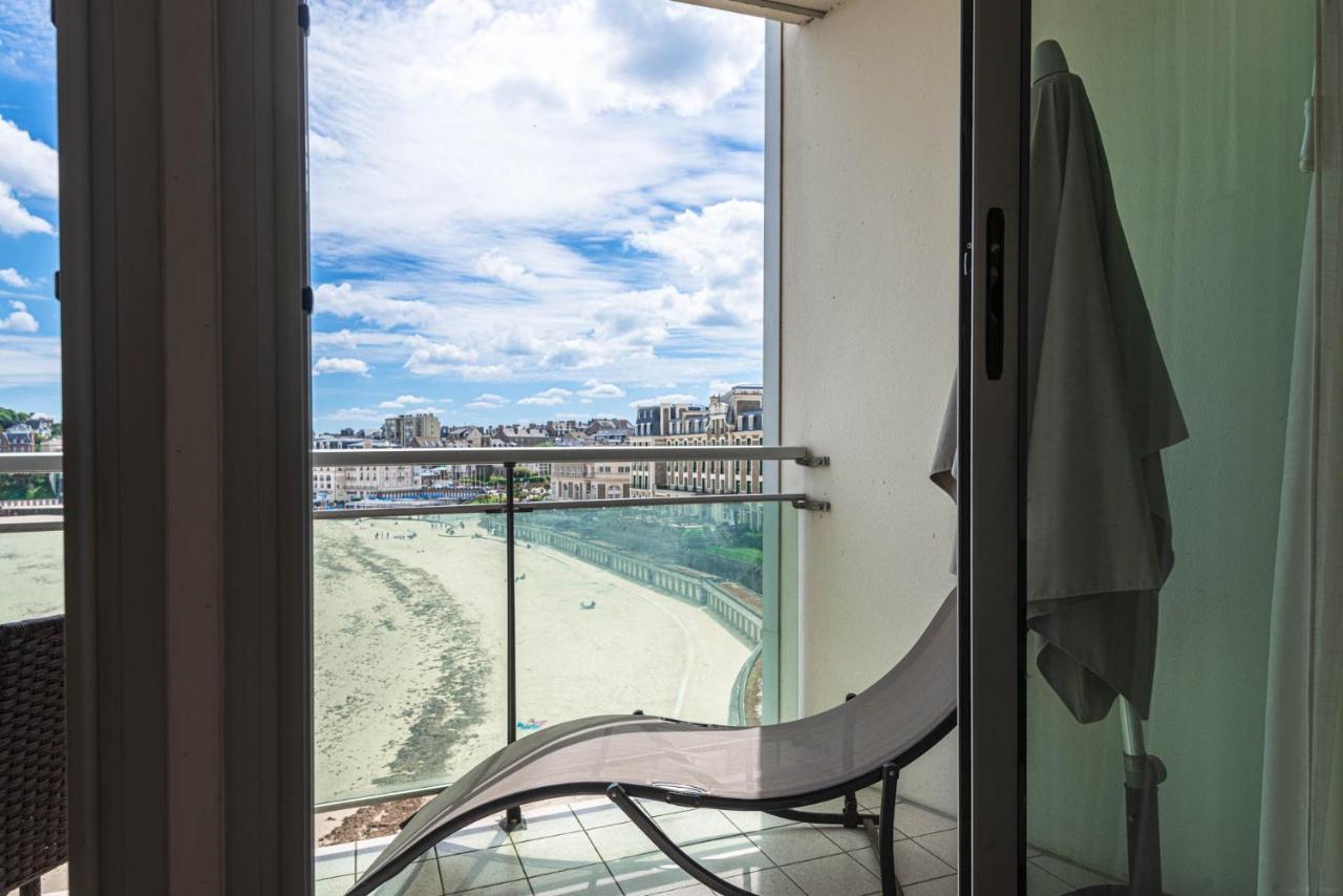 Le Crystal Dinard Plage Dış mekan fotoğraf