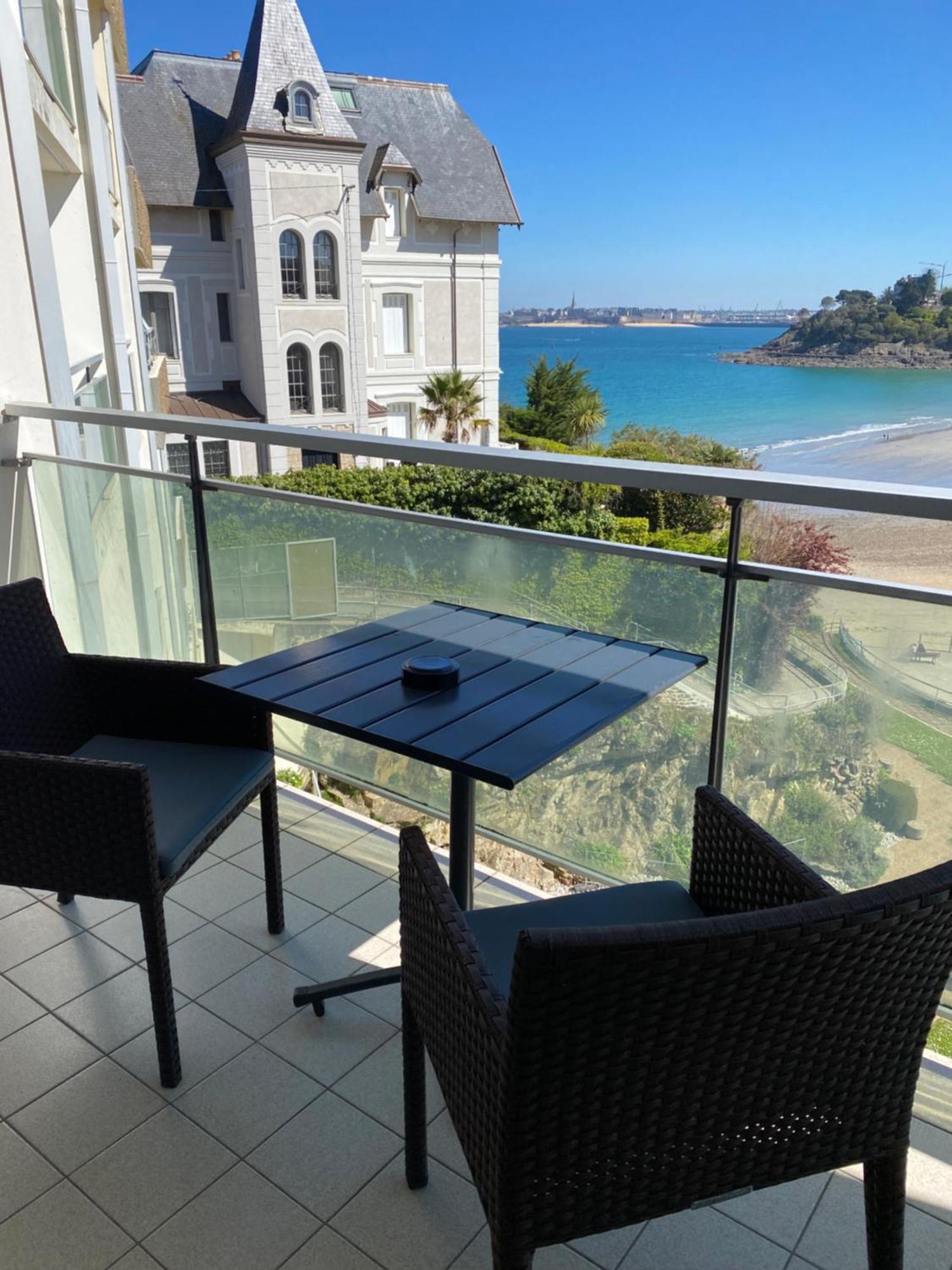 Le Crystal Dinard Plage Dış mekan fotoğraf