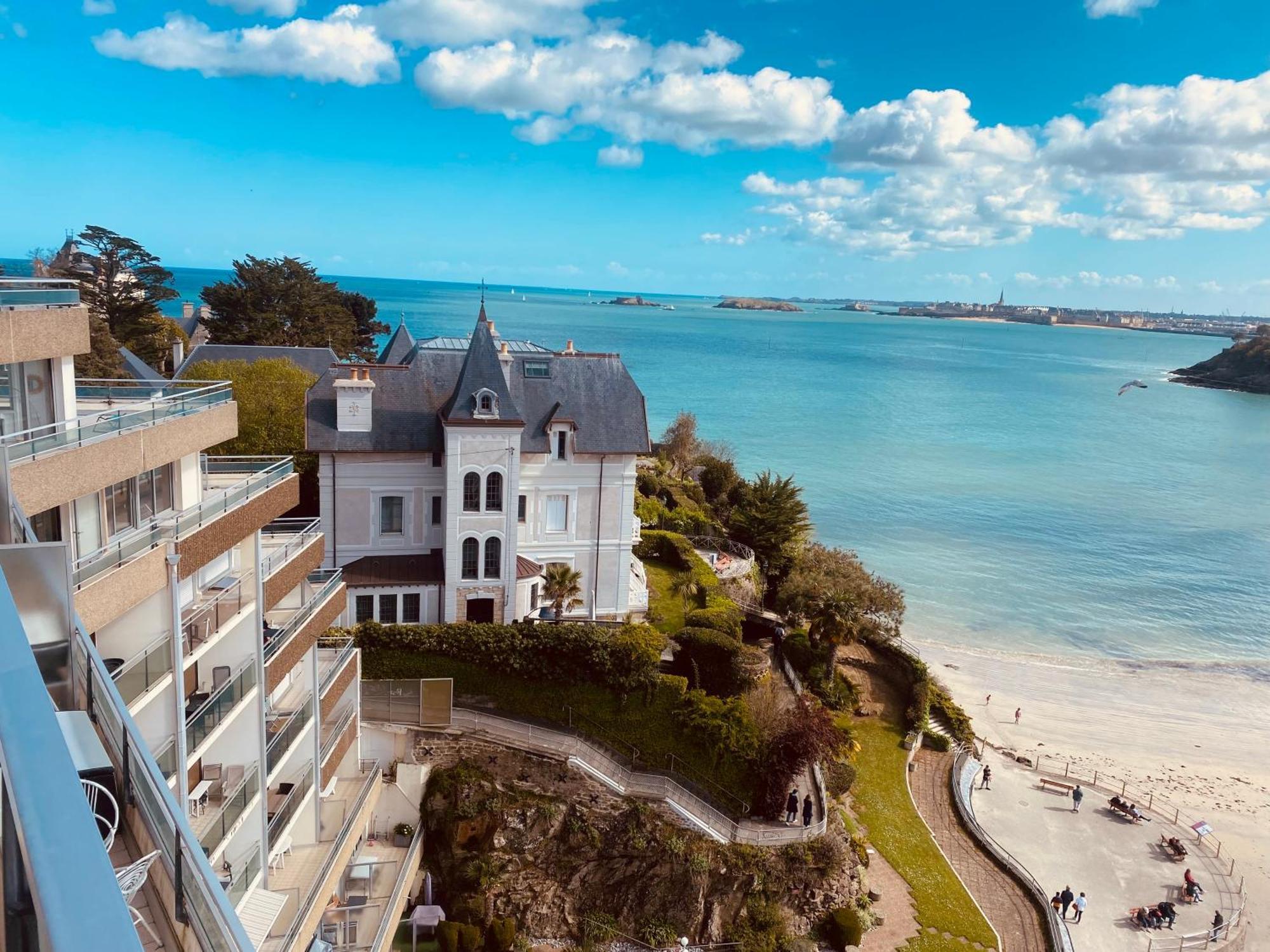 Le Crystal Dinard Plage Dış mekan fotoğraf