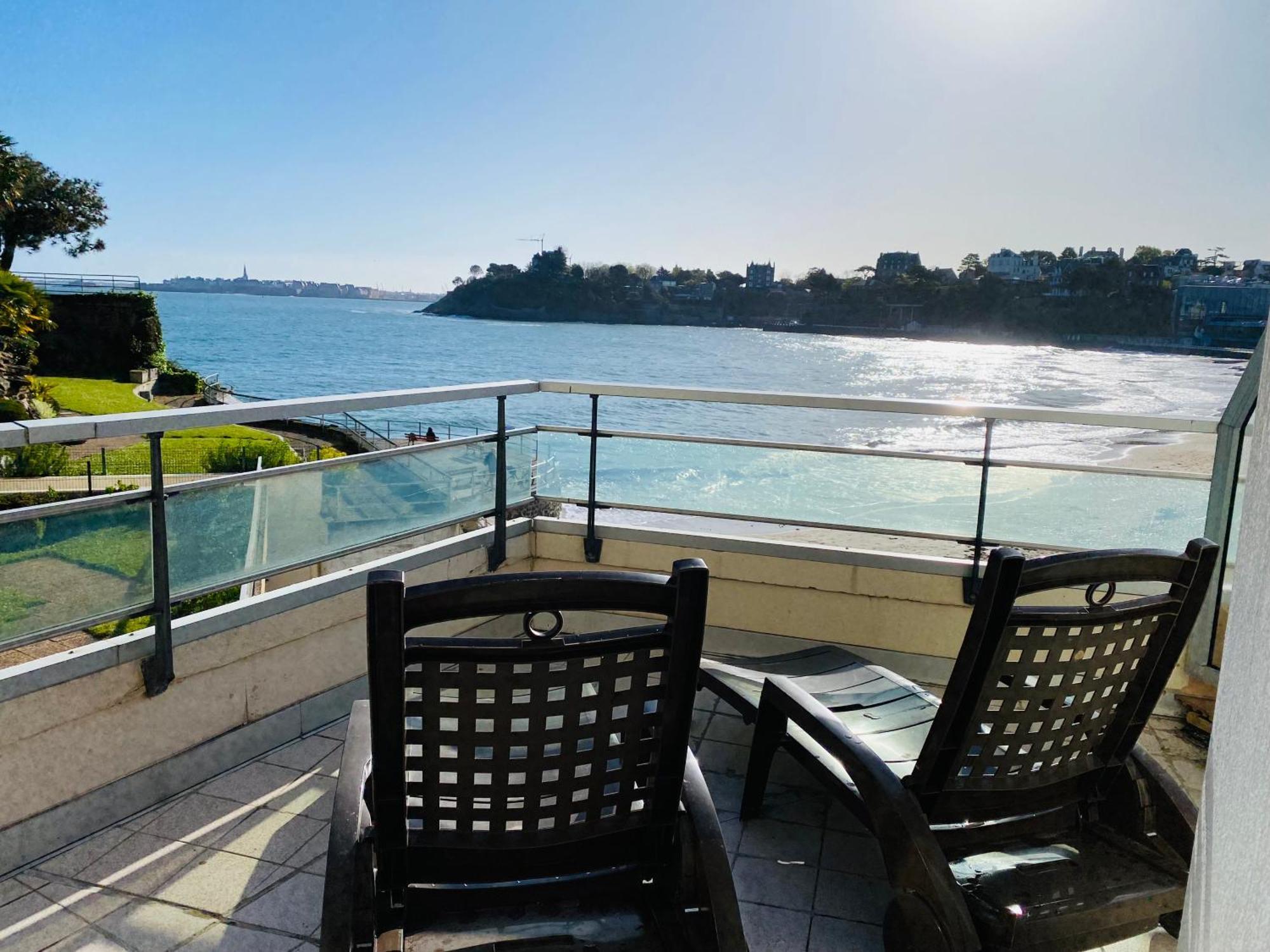 Le Crystal Dinard Plage Dış mekan fotoğraf
