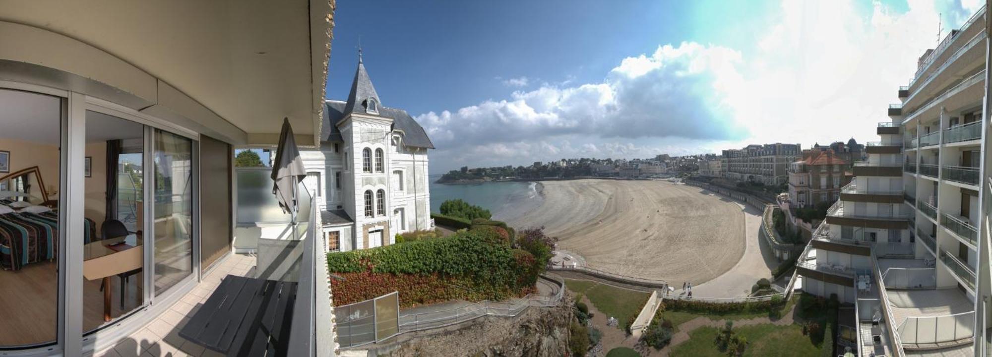 Le Crystal Dinard Plage Dış mekan fotoğraf