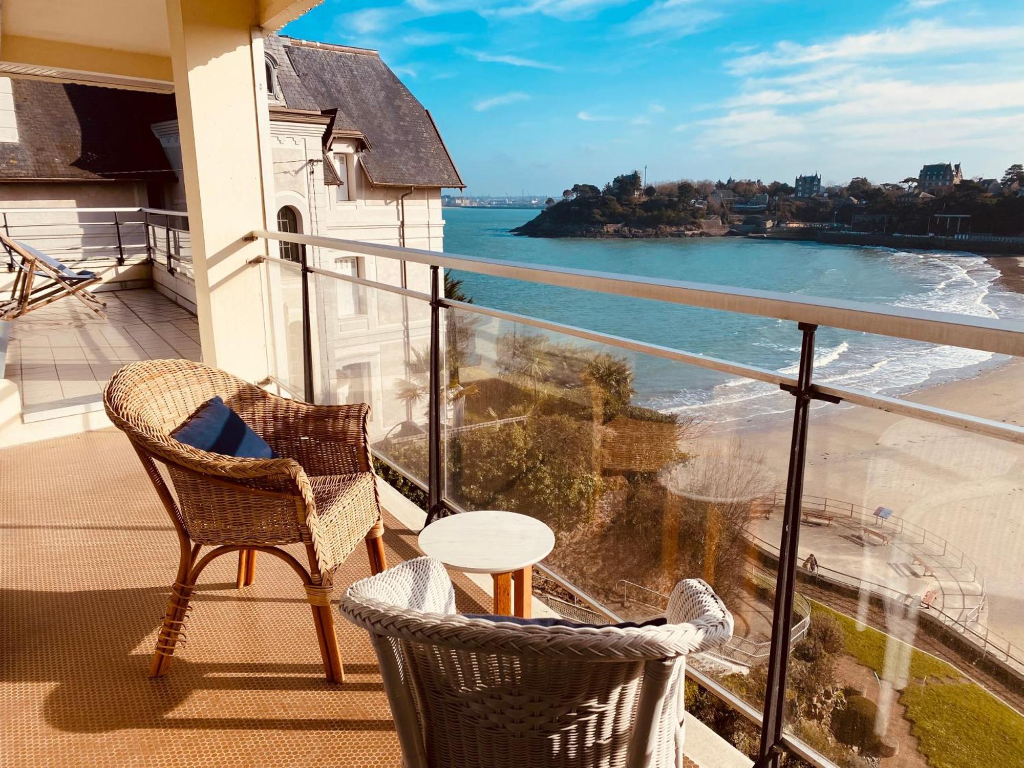 Le Crystal Dinard Plage Dış mekan fotoğraf